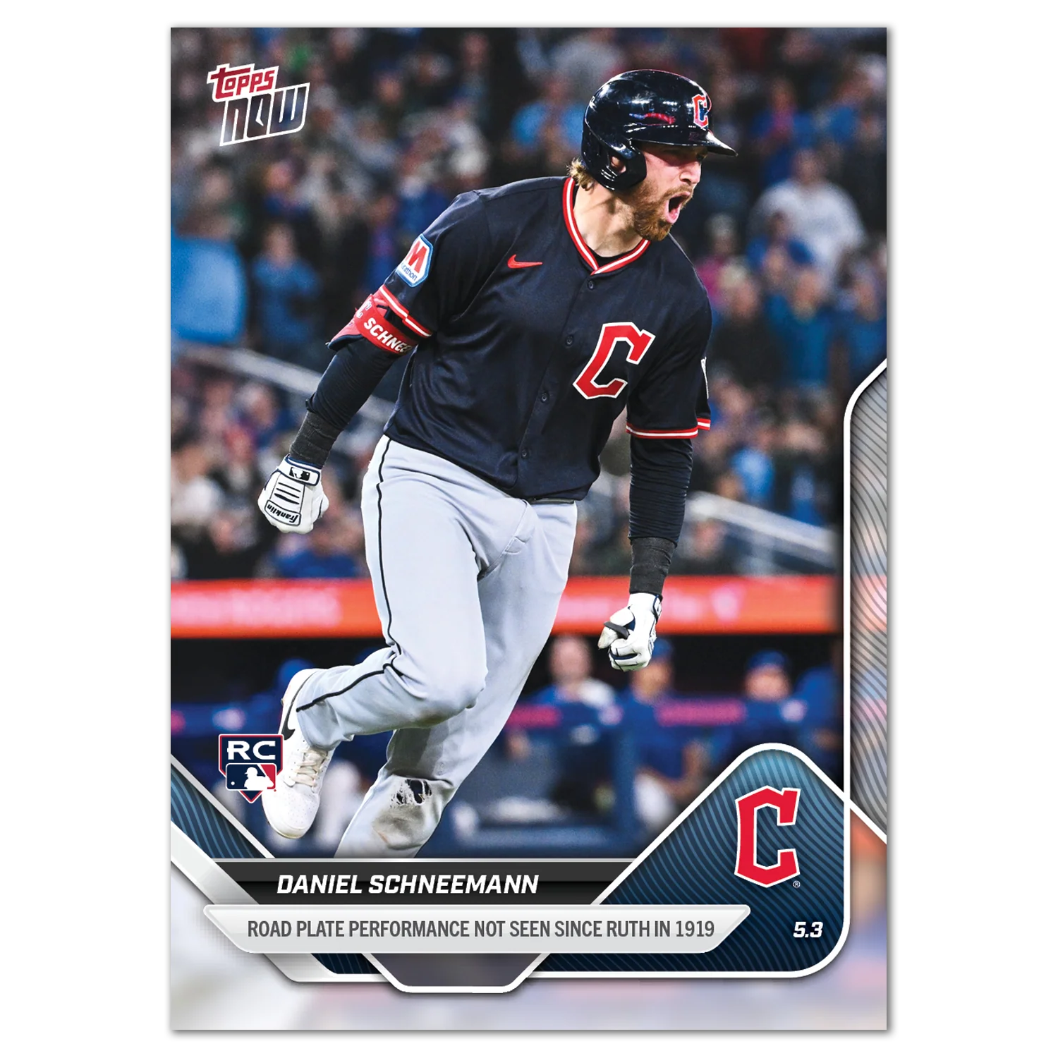 Daniel Schneemann - 2025 MLB Topps NOW® - Card 134