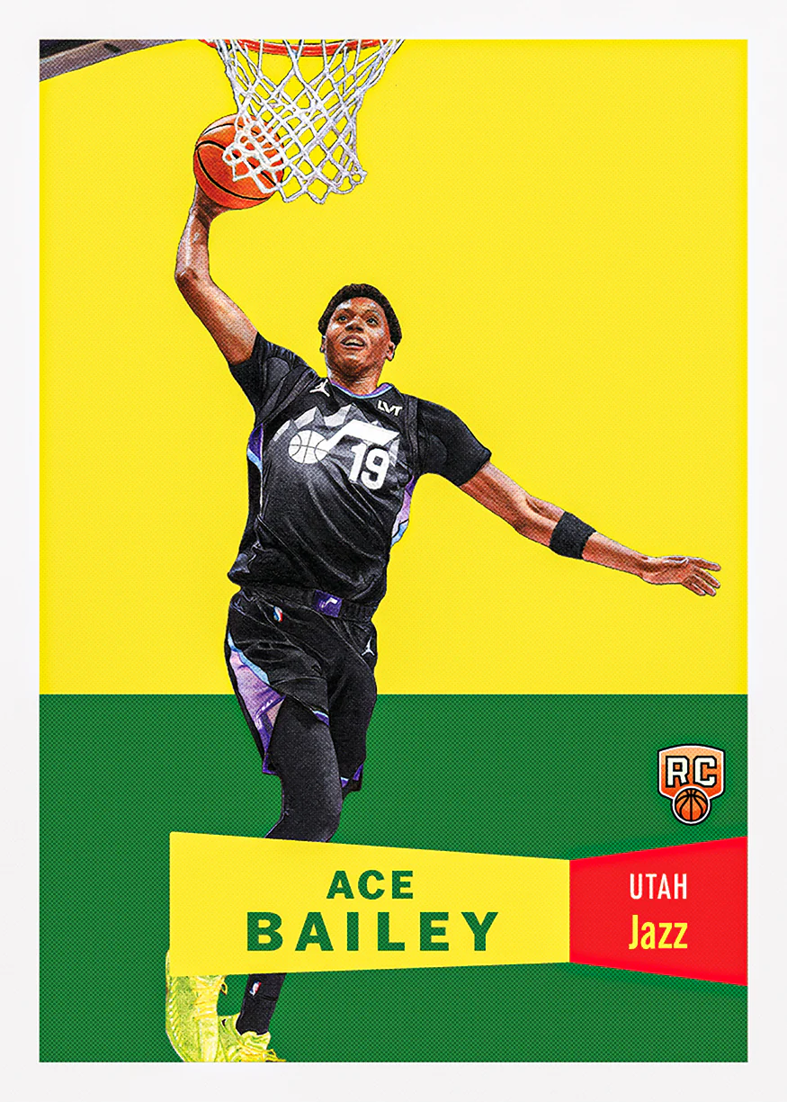 Ace Bailey - 2025-26 NBA Living Set® - Card 28