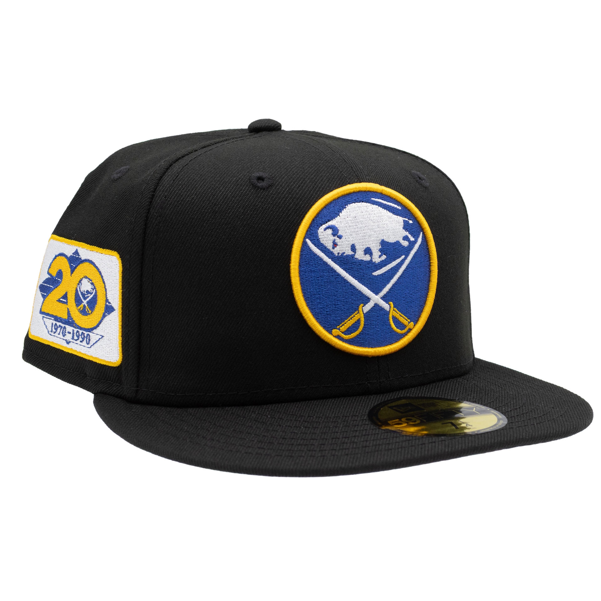 Buffalo Sabres 20th Anniversary 59FIFTY Fitted NHL Cap Black