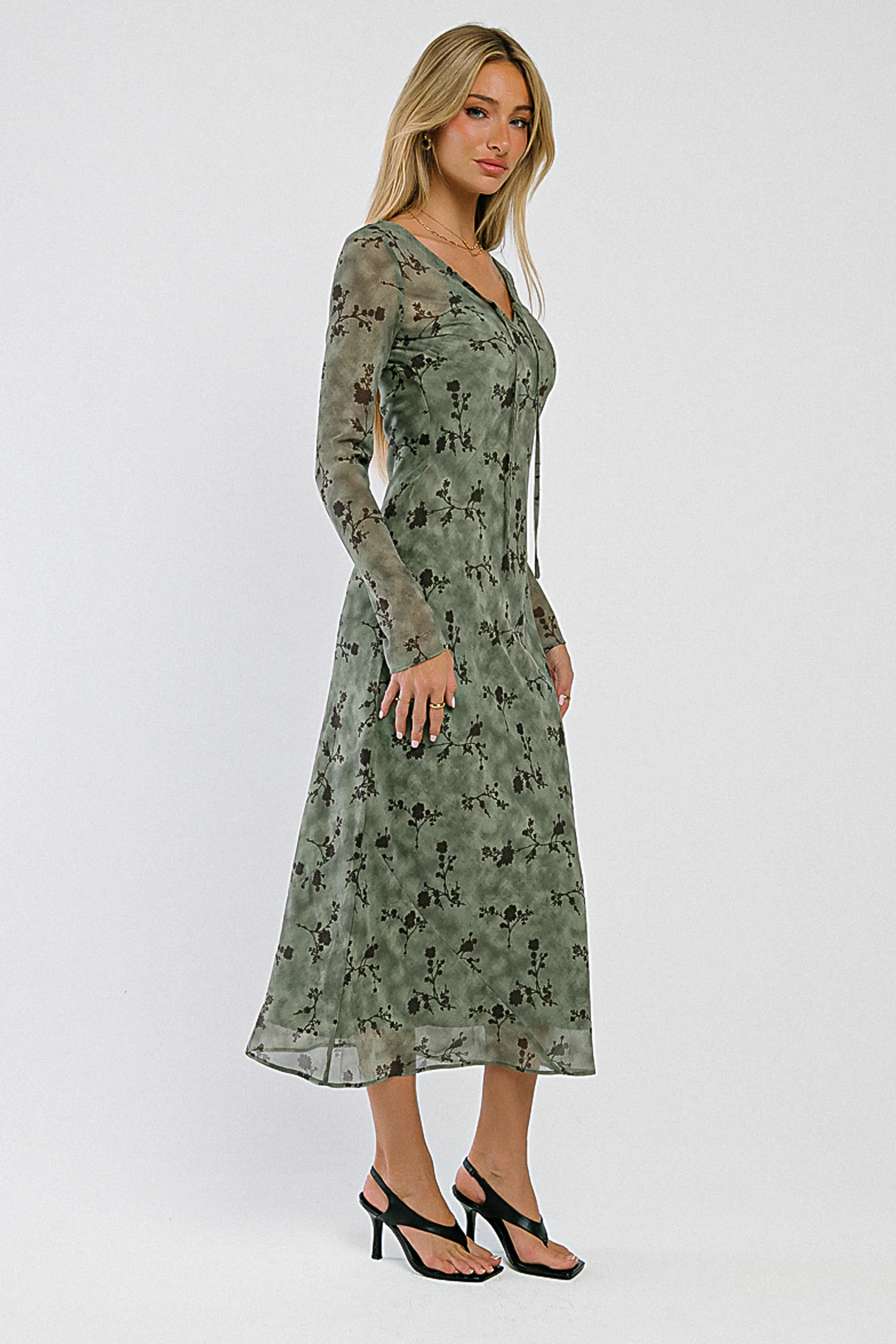 Maeve Maxi Dress in Green