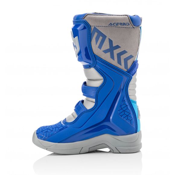 Acerbis X-TEAM KID BLUE/GREY cross boots - Blue / GrayRef: AE3145