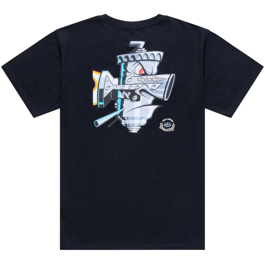 Troy Lee Designs Short Sleeve Tee Men - Carb Club Black