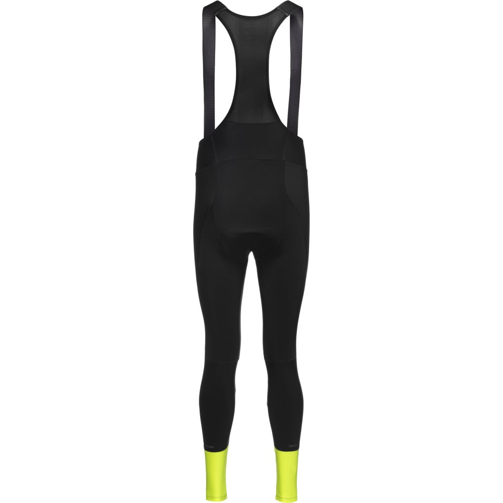 GOREWEAR SWIFTRIDE Thermo Bib Tights+ Men - black / neon yellow 9908