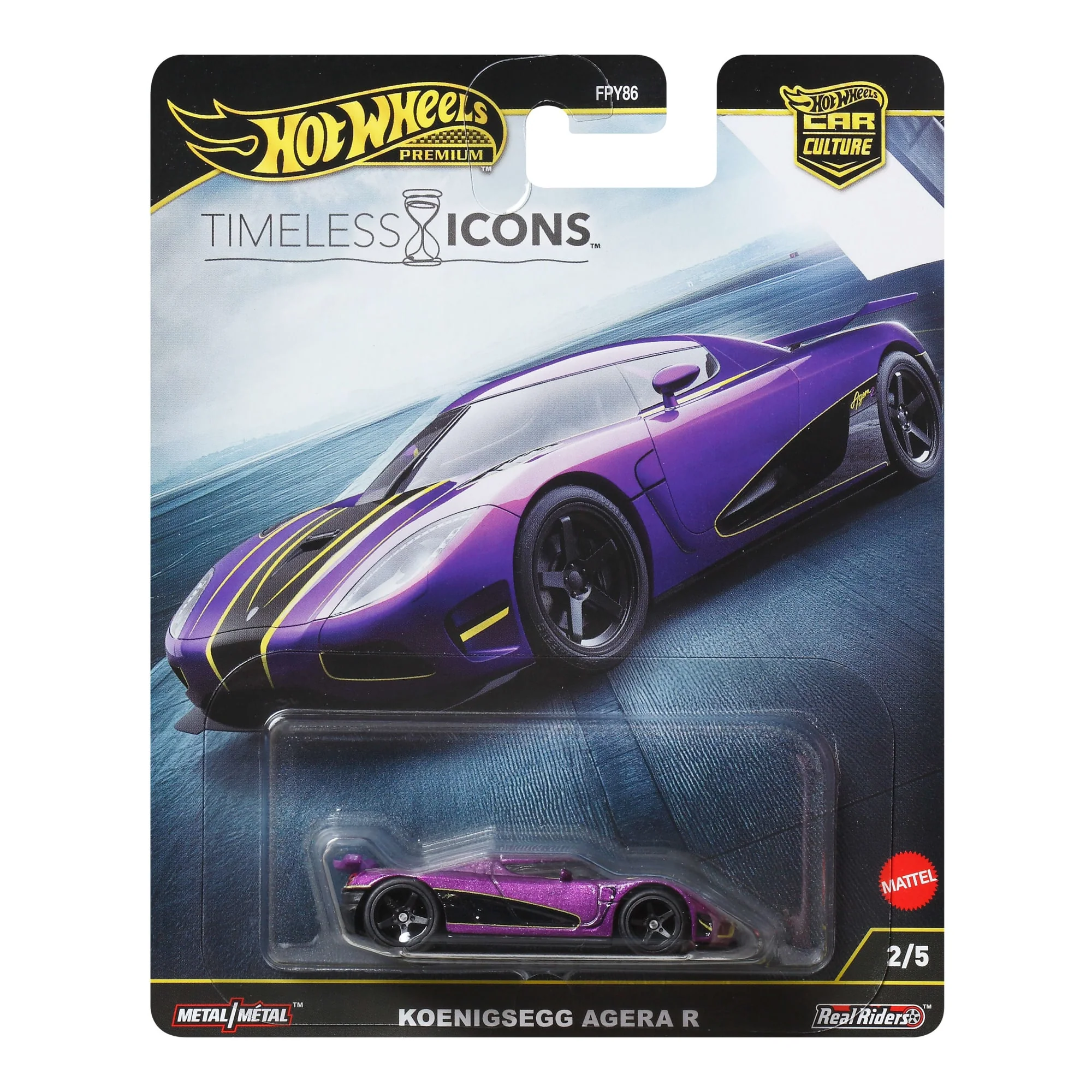 Hot Wheels Premium Car Culture Timeless Icons Koenigsegg Agera R