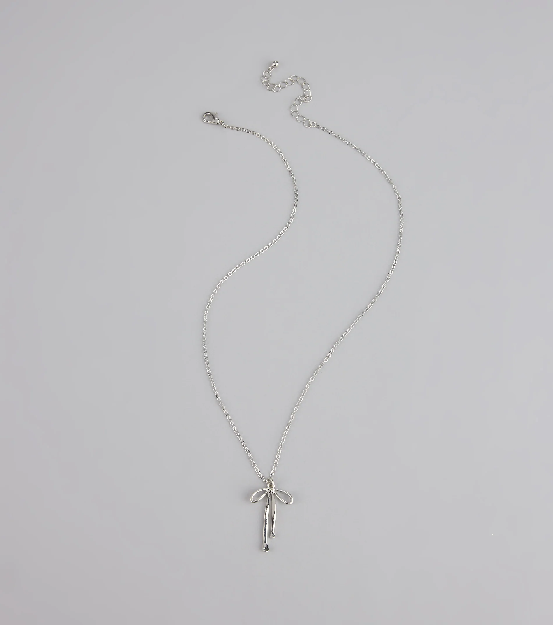 Sweet Thing Bow Charm Necklace