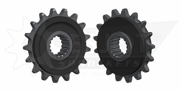 Esjot 17 teeth gearbox output pinionRef: Esjo00021A / 12122378