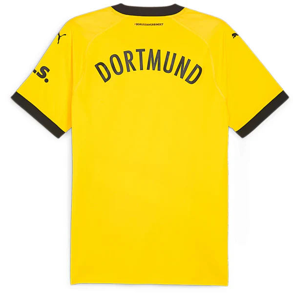 Borussia Dortmund Authentic Home Jersey 23/24 (Cyber Yellow/ Black)