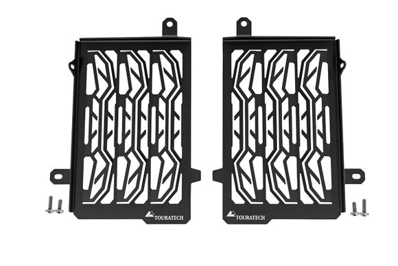 Touratech Aluminum radiator protection - BlackRef: Trt01021A / 01-373-5015-0