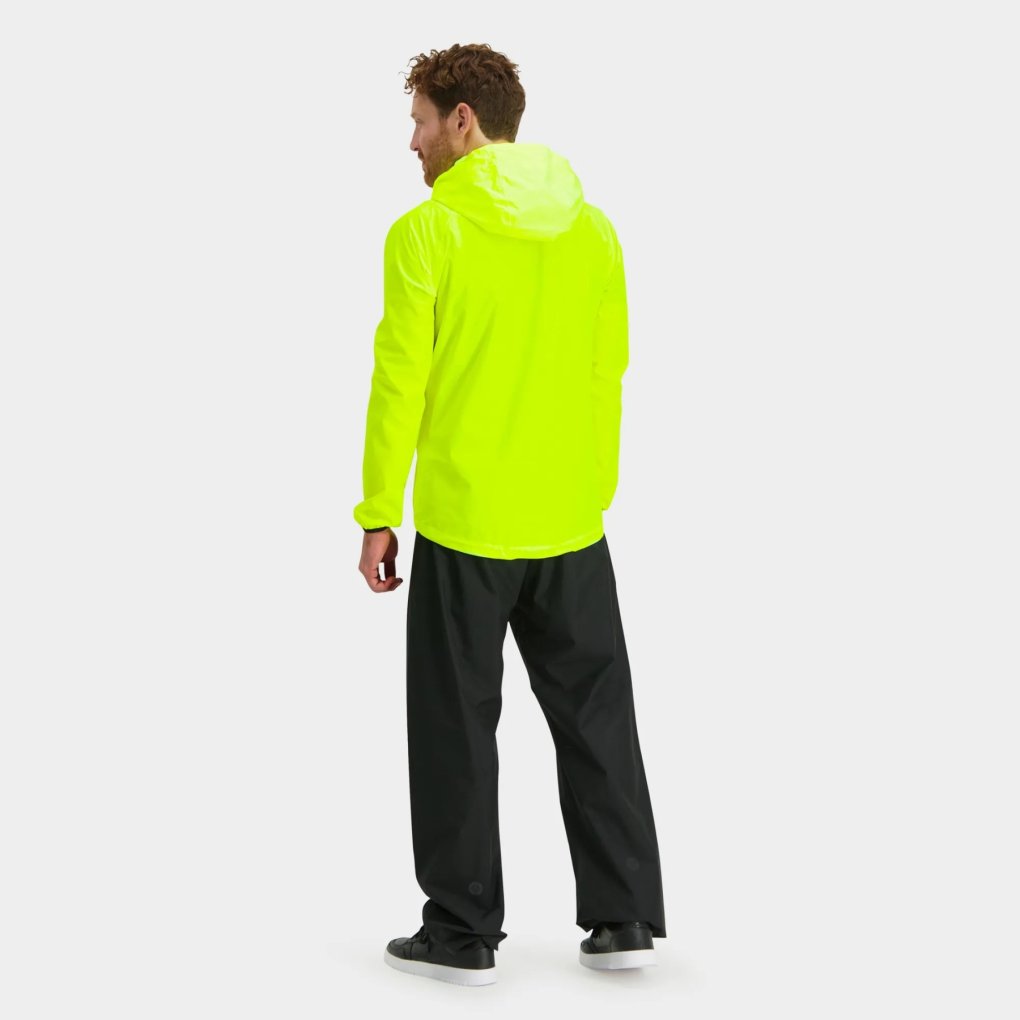AGU Essential GO Rain Suit - Set of Rain Pants and Rain Jacket - neon yellow