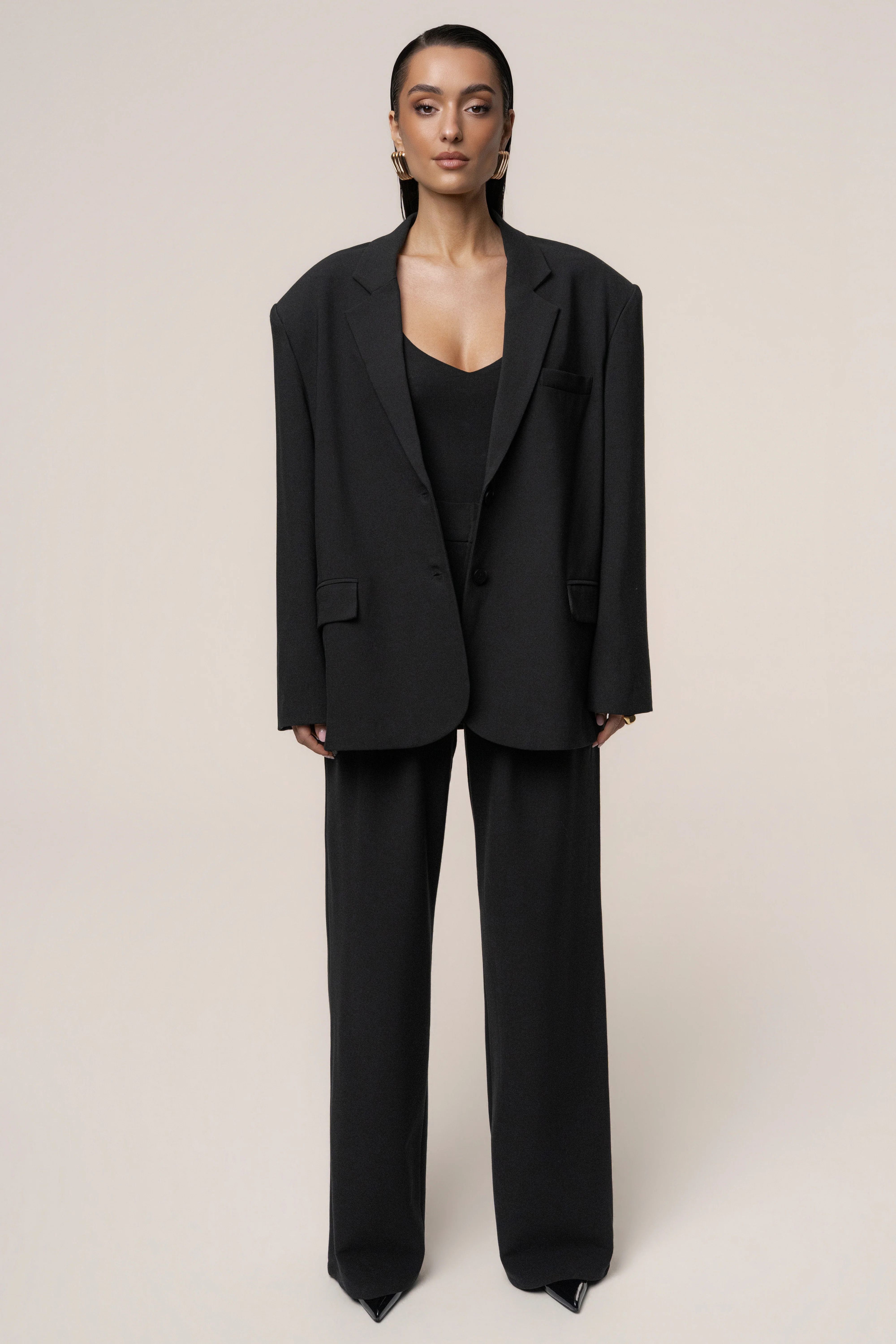 Black Core Standard Pant