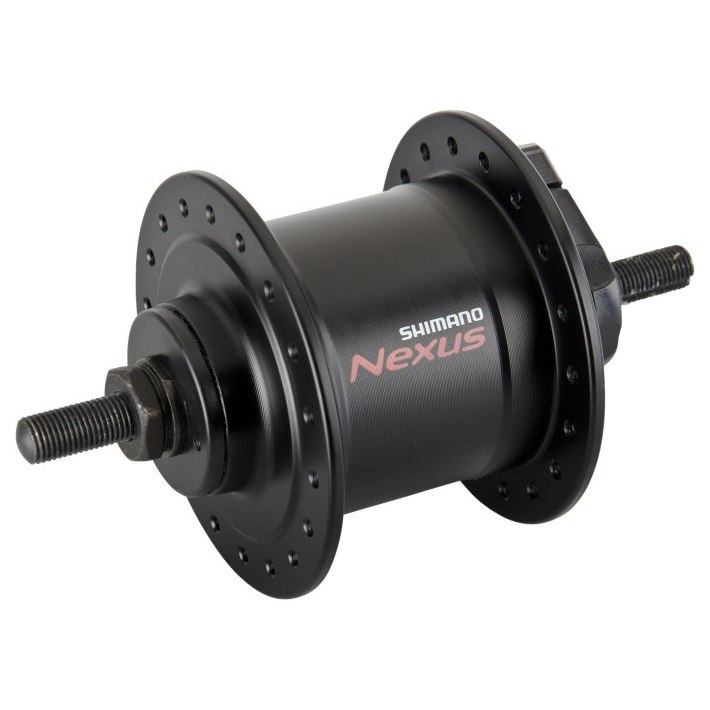 Shimano Nexus DH-C3000-1N Hub Dynamo - Rim Brake - 9x100mm Nut Type - black