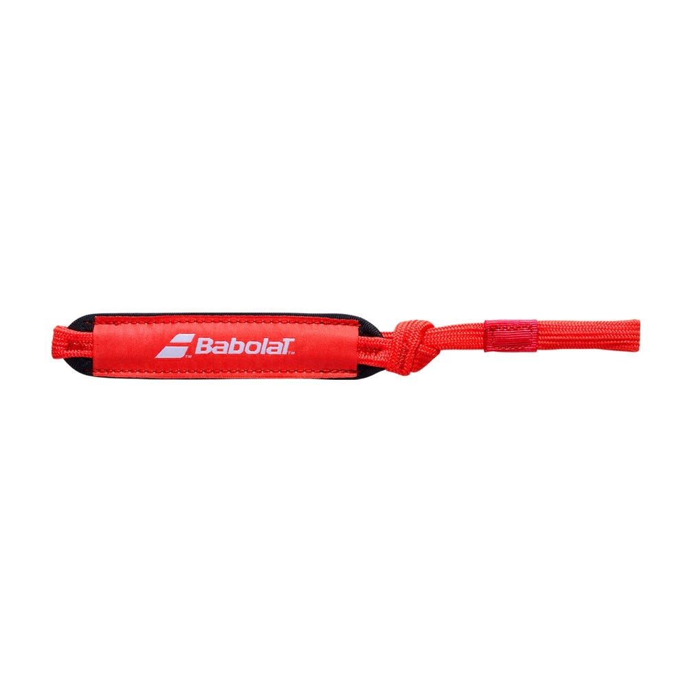RED BABOLAT PAD WRIST STRAP
