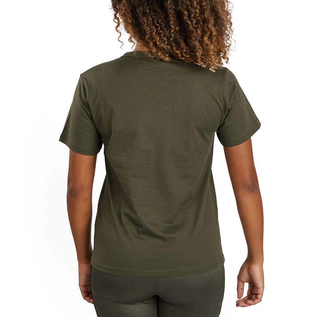 UFC Adrenaline by Venum Fight Week Short-sleeve Cotton T-shirt  - Khaki - Womens