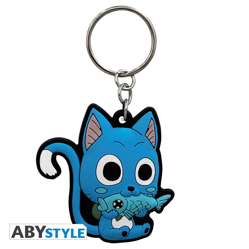 FAIRY TAIL Keychain PVC Happy