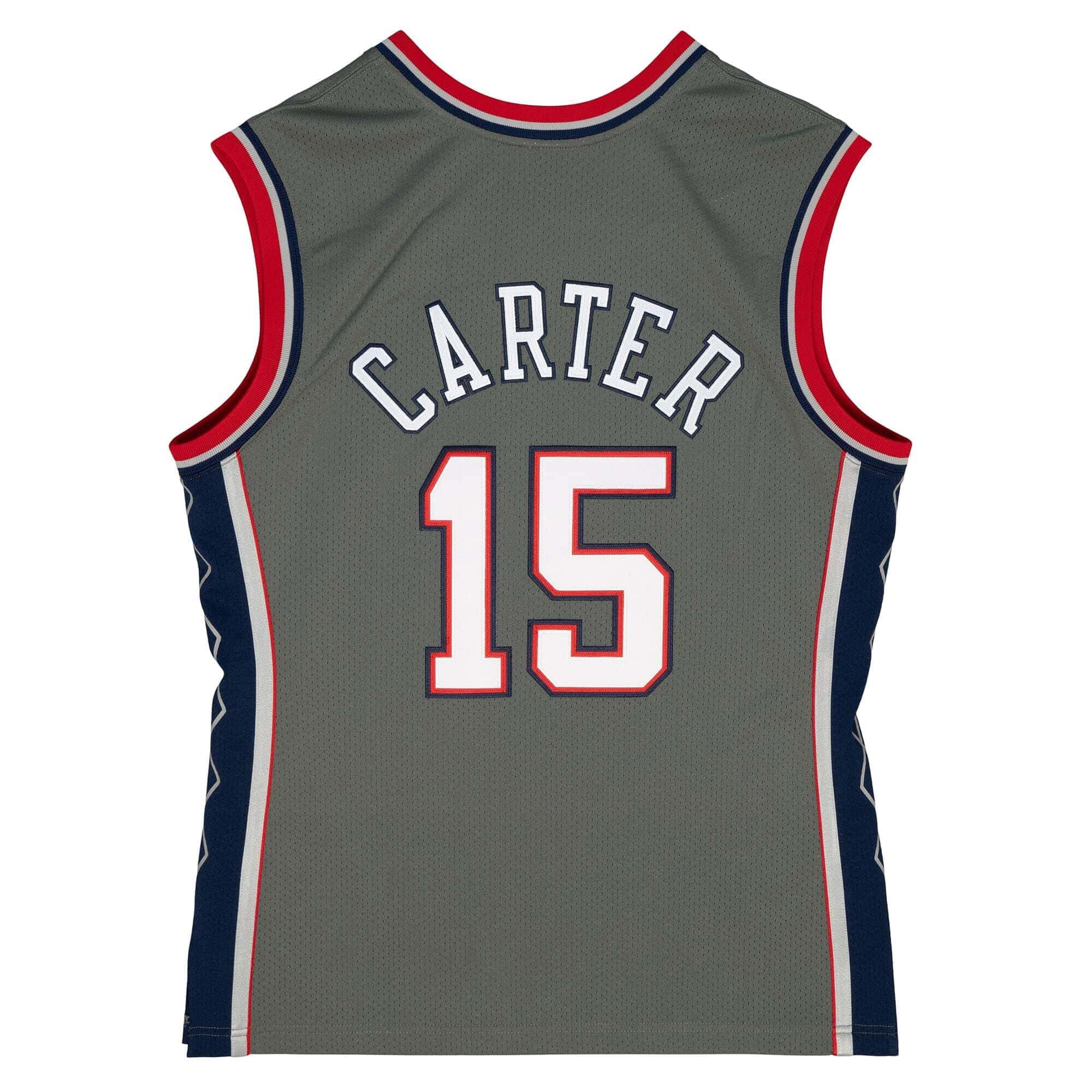 Vince Carter #15 New Jersey Nets 2004-05 Mitchell & Ness Authentic NBA Jersey Grey