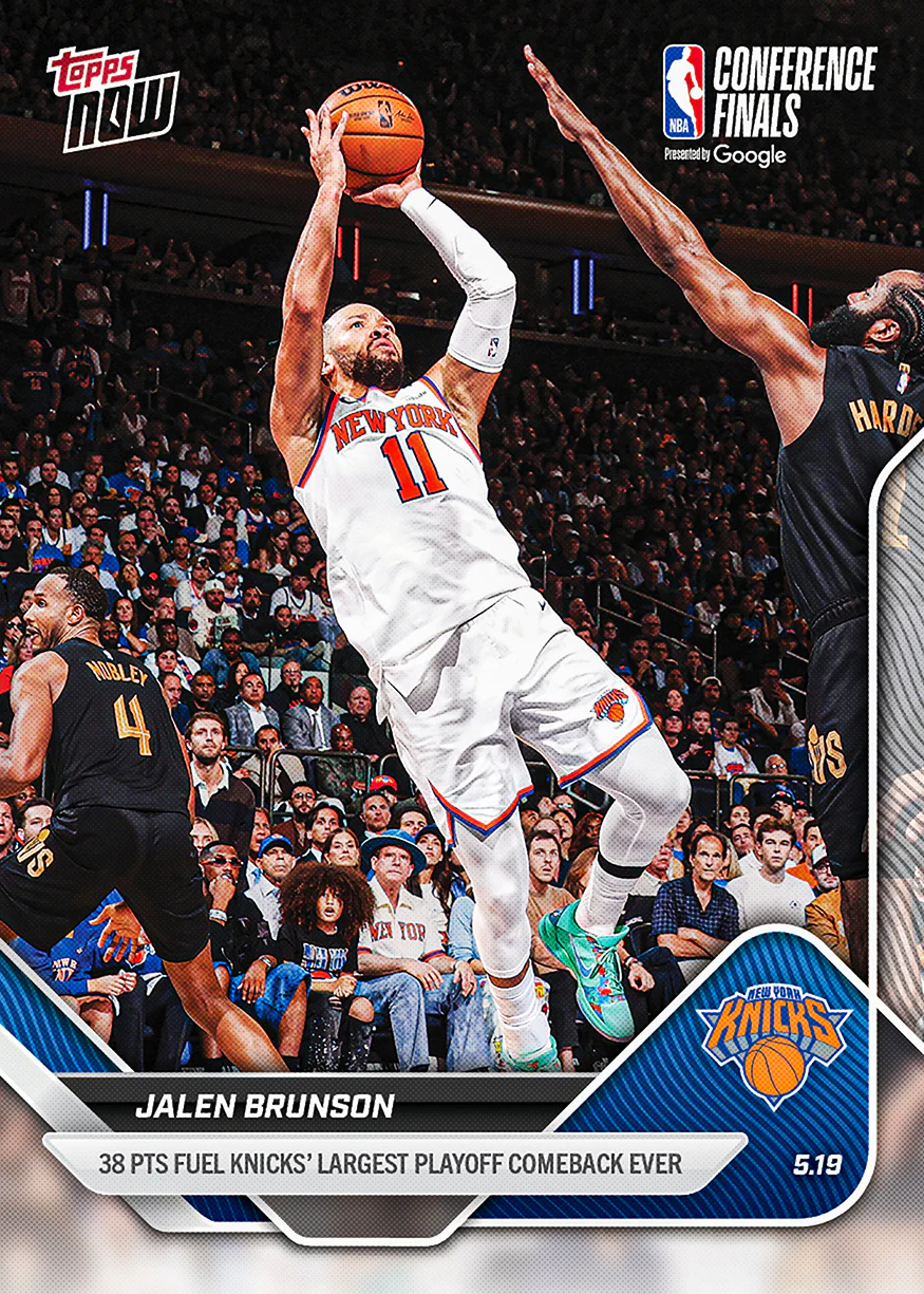 Jalen Brunson - 2025-26 NBA Topps NOW® - Card 316