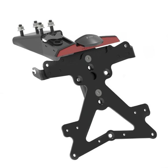 Rizoma FOX License Plate Holder - BlackHONDA 750 CB 750 HORNET - 2023 - 2025Ref: rz0979 / pt123b