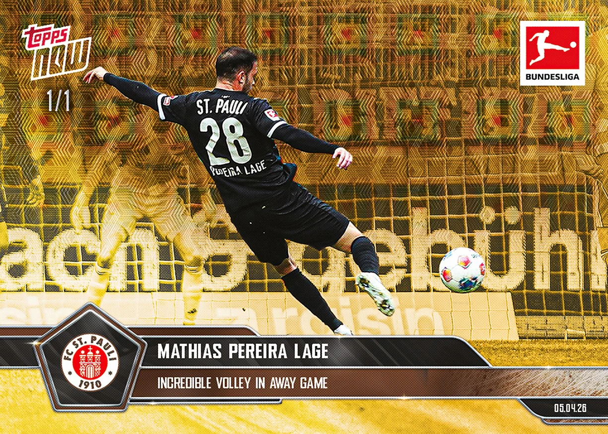 Mathias Pereira Lage - 2025-26 Bundesliga Topps NOW® - Card 162