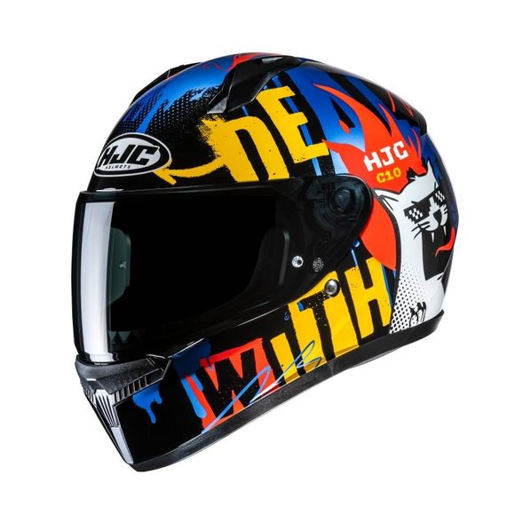 Casque intégral HJC C10 - FOP - BleuRef : HJ1359