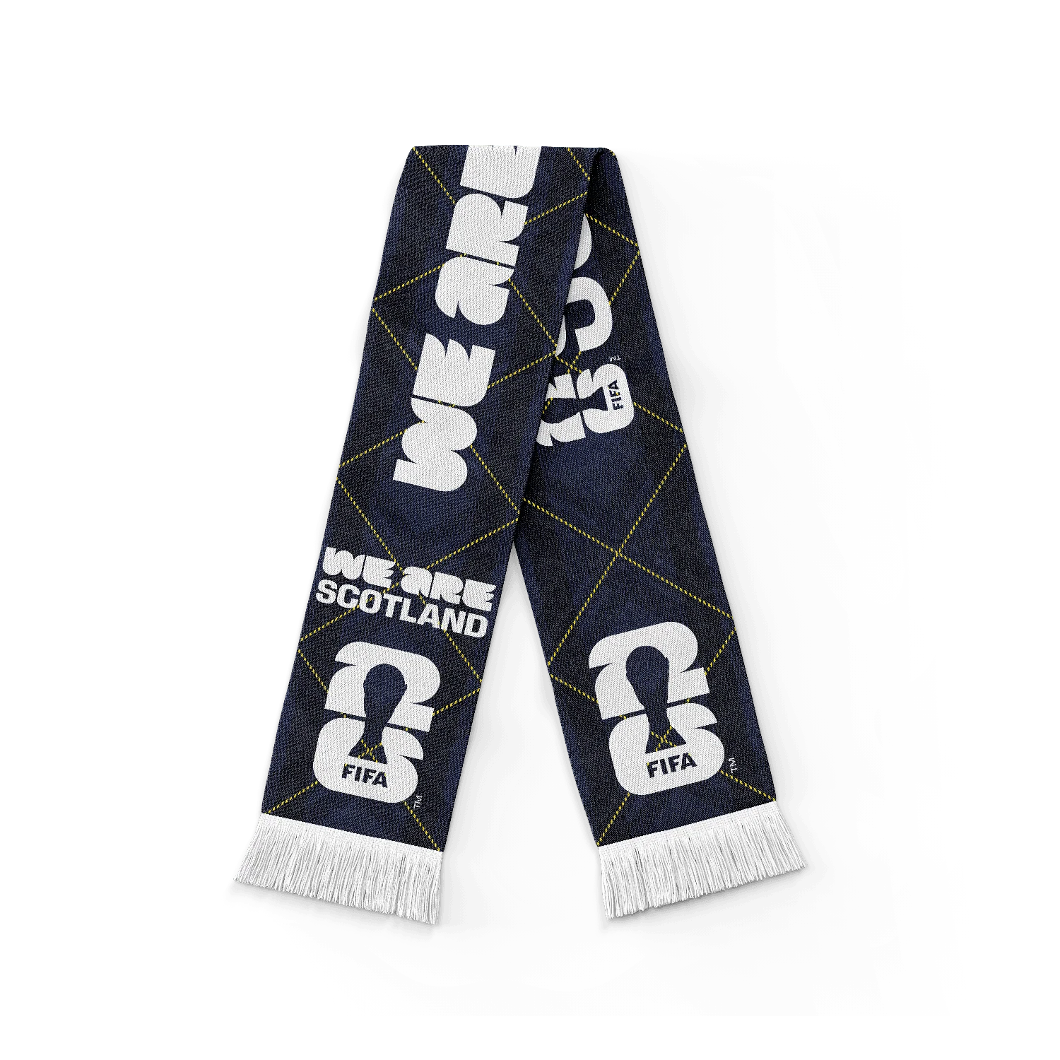 2026 Soccer Fan Collection 'We Are' Scotland Scarf