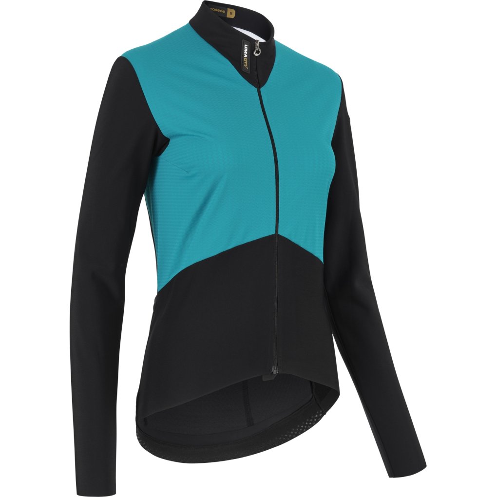 Assos UMA GTV Spring Fall Jacket C2 Women - turquoise green