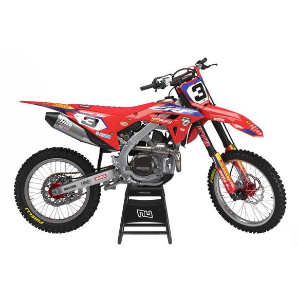 RiderUnik SR23 deco kit - RedHONDA 450 CRF 450 R - 2021 - 2024Ref: RU0825 / HO-SR23-29