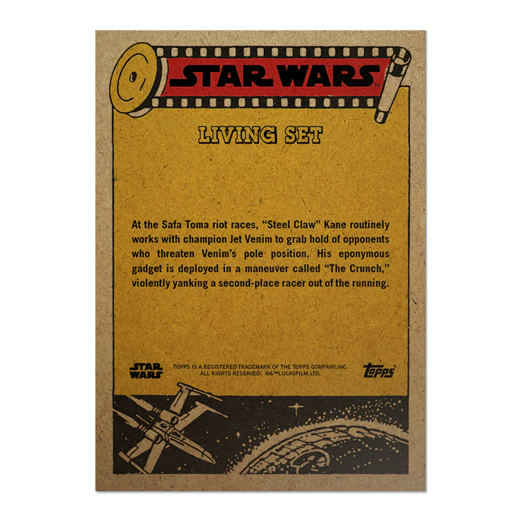 Topps UK - SW Living Set Card #458 - 