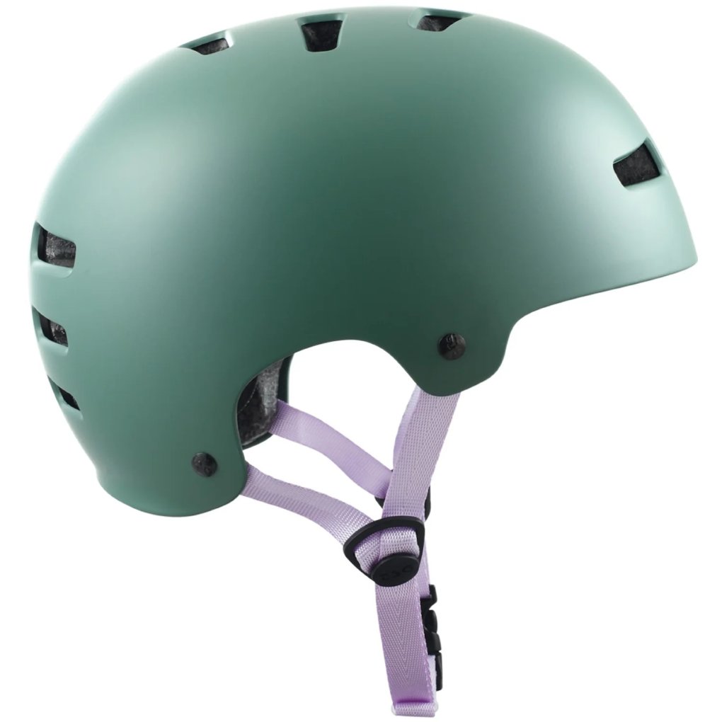TSG Evolution Solid Color Helmet - satin foliage green