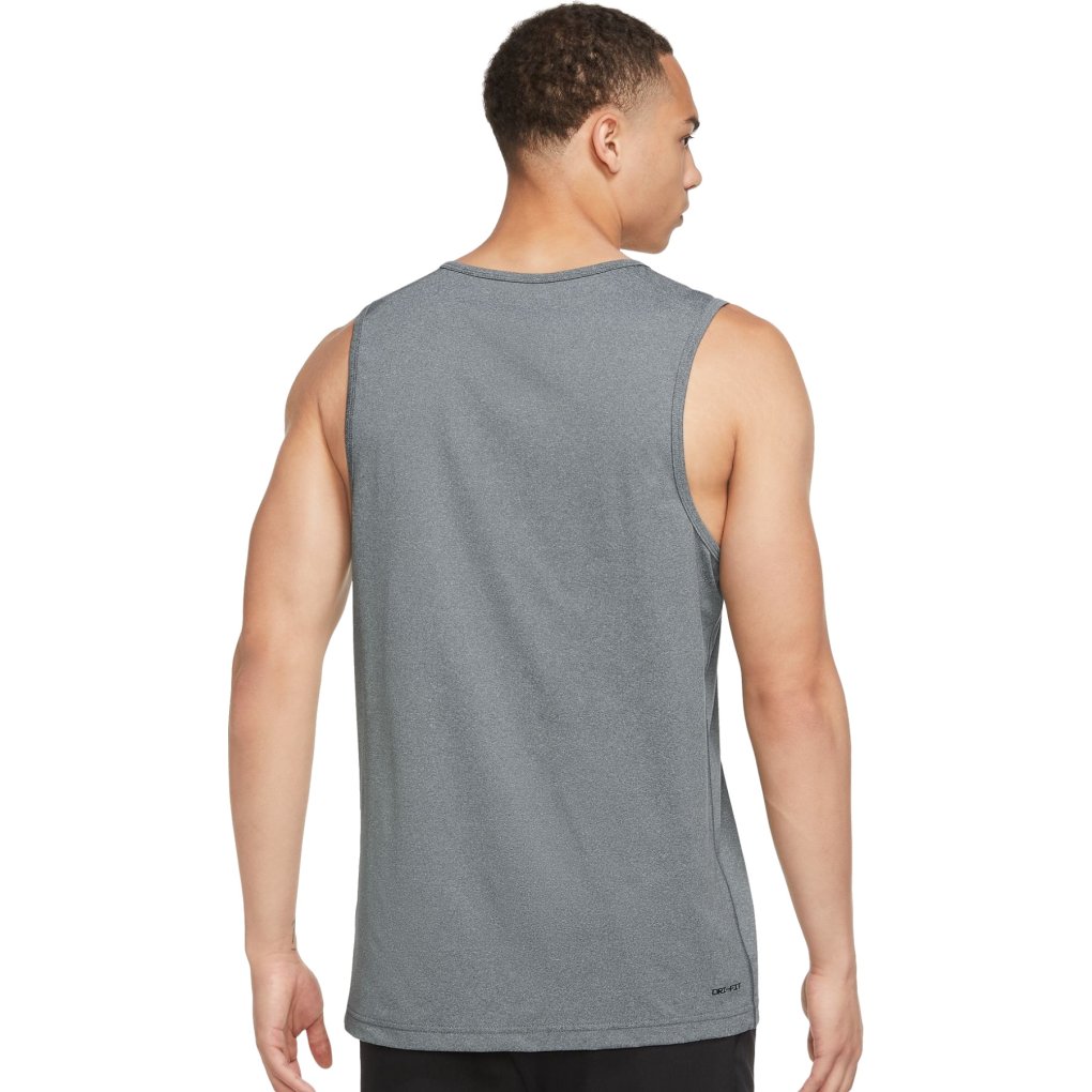 Nike Dri-FIT Hyverse Fitness Top Men - smoke grey/htr/black DV9841-097