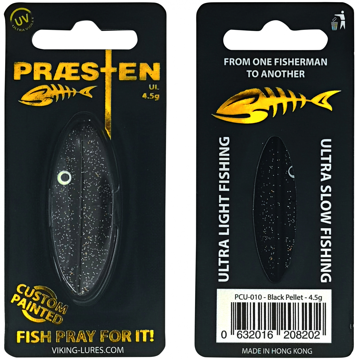 Westin Inline Bait Præsten UL (Black Pellet)