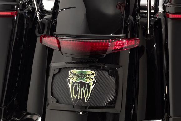 Ciro Feu license plate holder License plate holderRef: Ciro00105A / 20101428