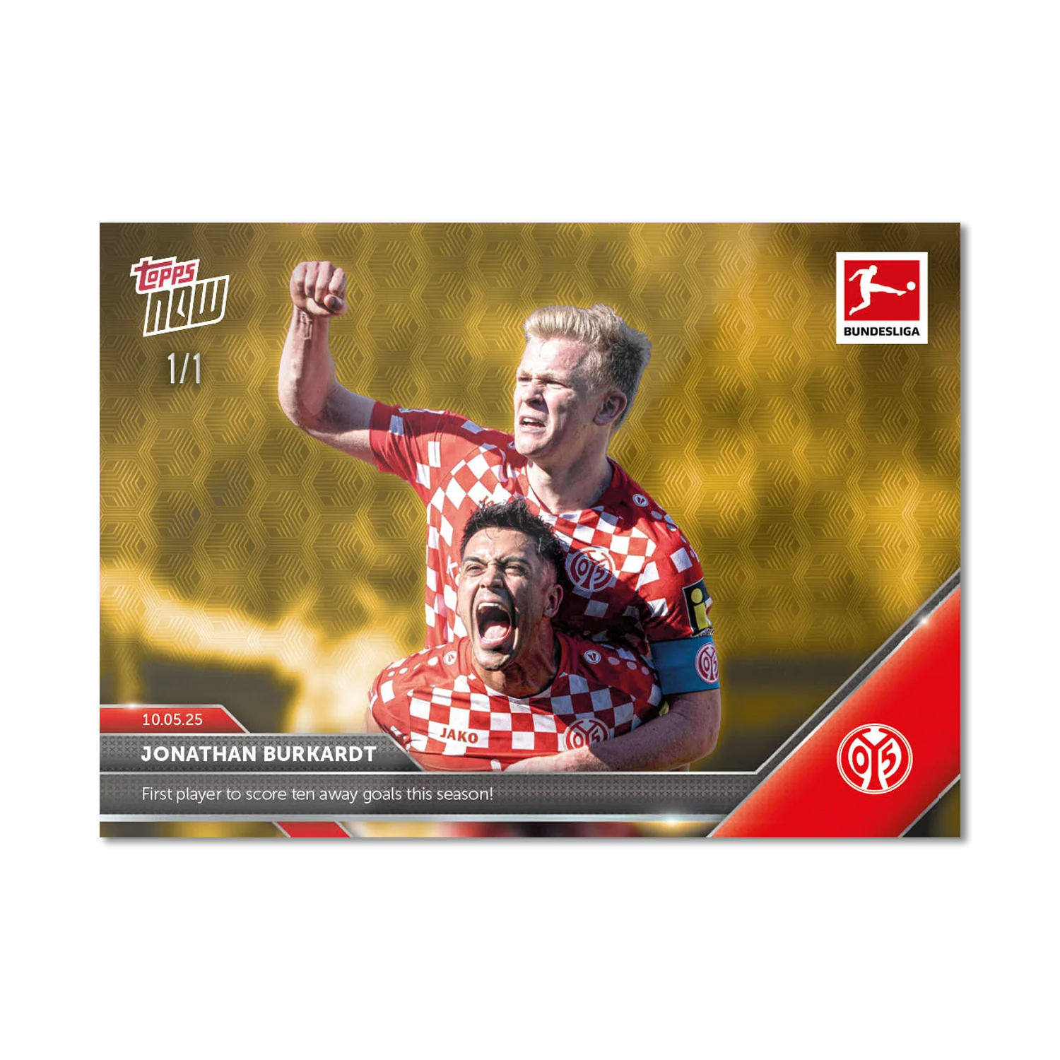 Jonathan Burkardt - 2024-25 Bundesliga Topps NOW® - Card 186