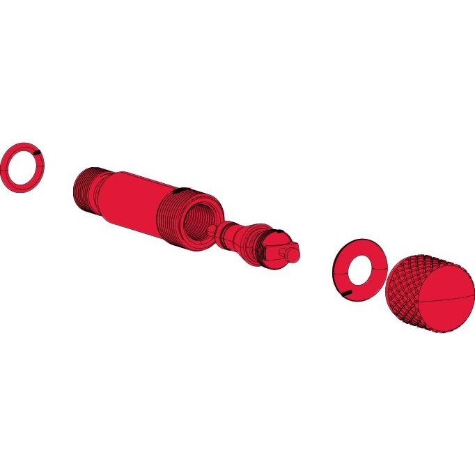 RockShox Air Valve Assembly for Monarch Rear Shocks - 11.4115.124.010