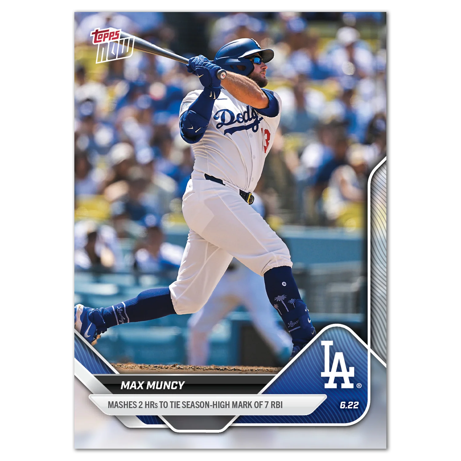 Max Muncy - 2025 MLB Topps NOW® - Card 339