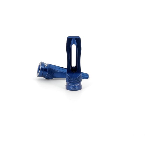 MFW Racing Pro 2 Footrests Blue UniversalRef: Bi01784A / 1081778002