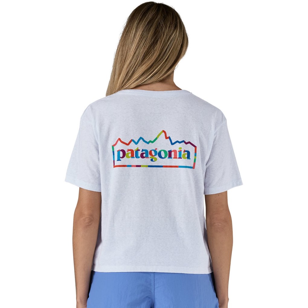 Patagonia Unity Fitz Easy Cut Responsibili-Tee Women - White