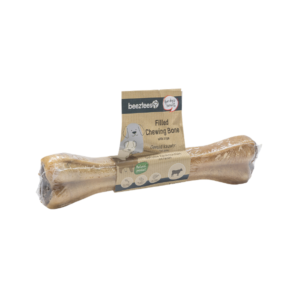 Beeztees Filled Chew Bone with Rumen - 2 x 10cm