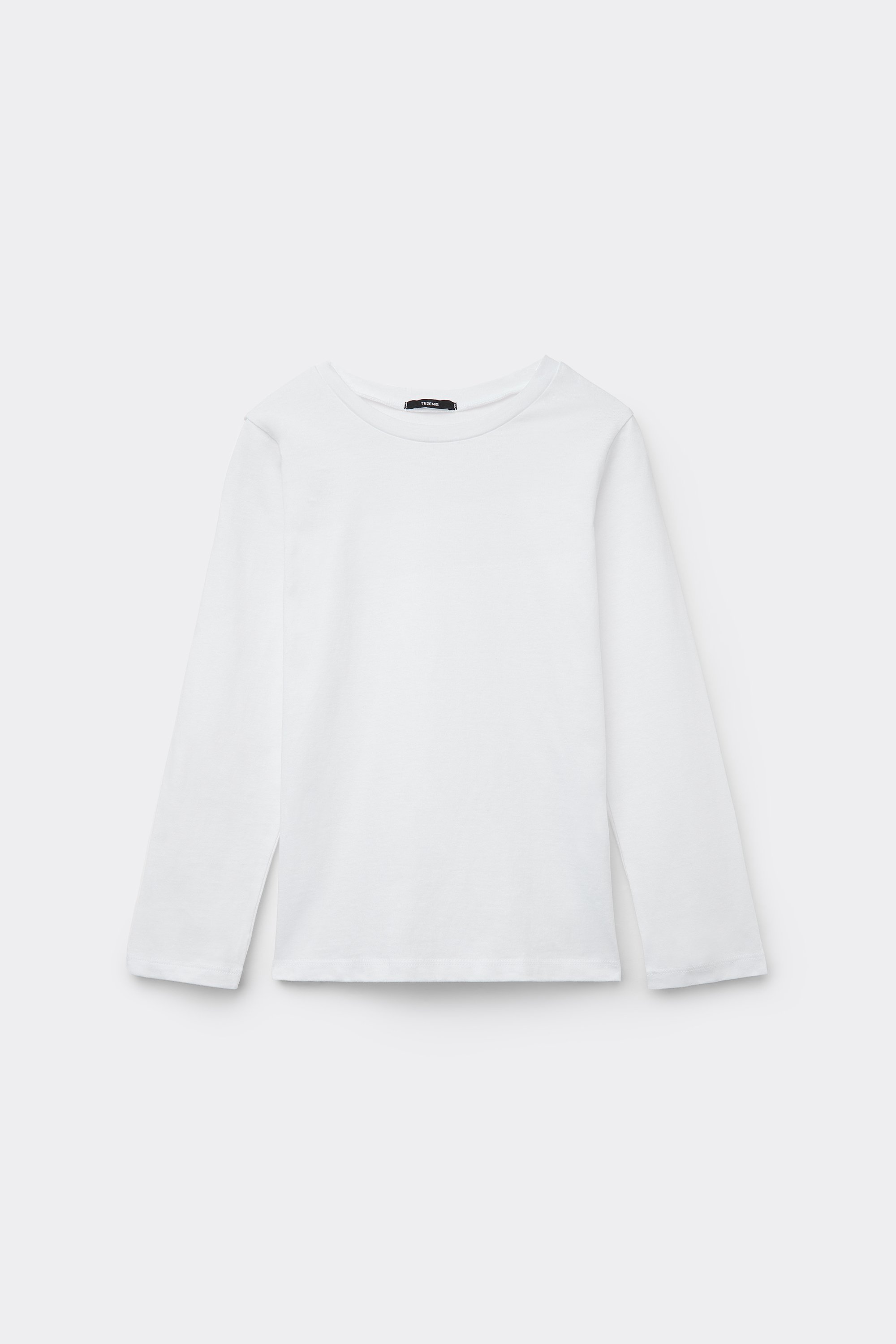 Unisex Kids’ Basic Long-Sleeved Cotton Top