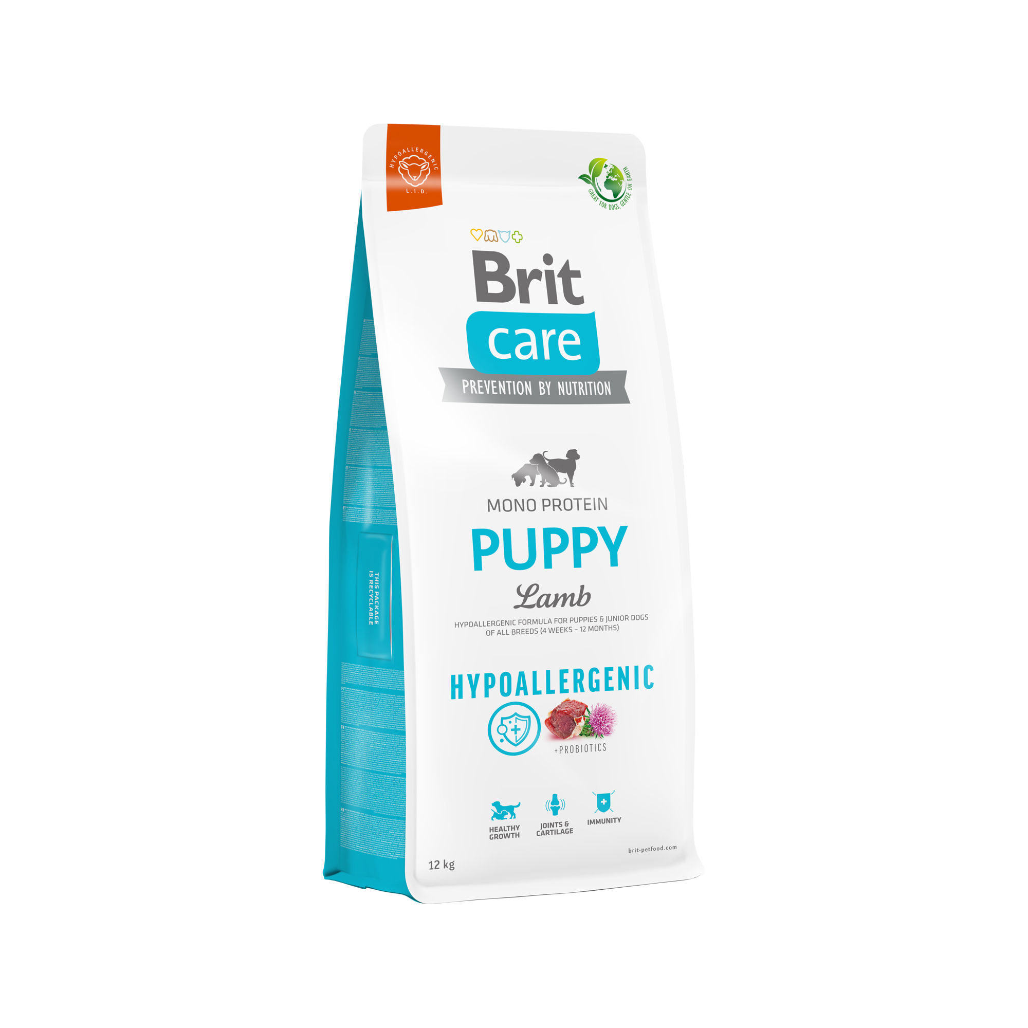 Brit Care - Dog - Hypoallergenic Puppy - Lamb - 12 kg