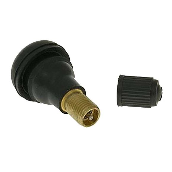 Bihr Straight Valve TR412 Universal - BlackRef: BI0076 / 1052887