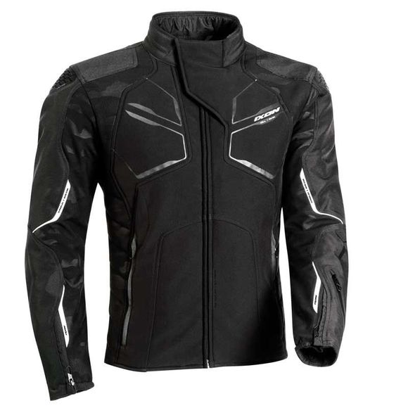 Ixon Cell Motorcycle Jacket - Black / WhiteRef: Ix1542-C45930