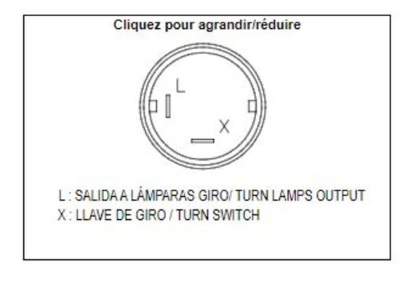 Centrale de clignotants Tecnium électronique DZE OE 2 pôles 12VHONDA 50 MB S 50 - 1979 - 1988Ref : TE19740A / 1124231