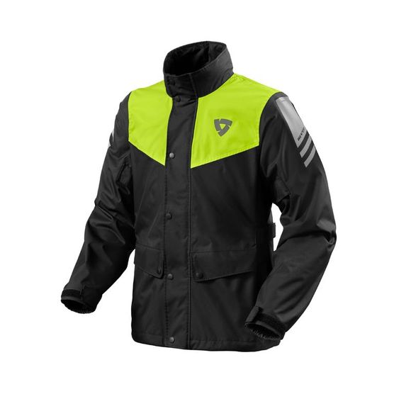Veste de pluie Rev it NITRIC 4 H2O - Noir / JauneRef : RI1511