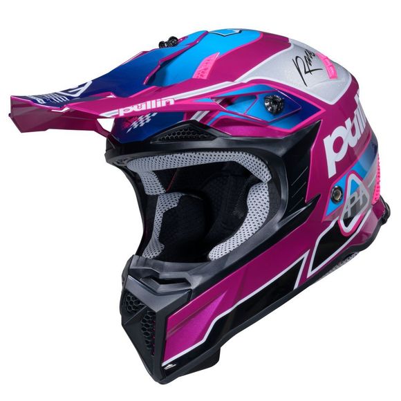 Casque cross Pull-in GRAPHIC + TEAM 2025 - GrisRef : PUL0632