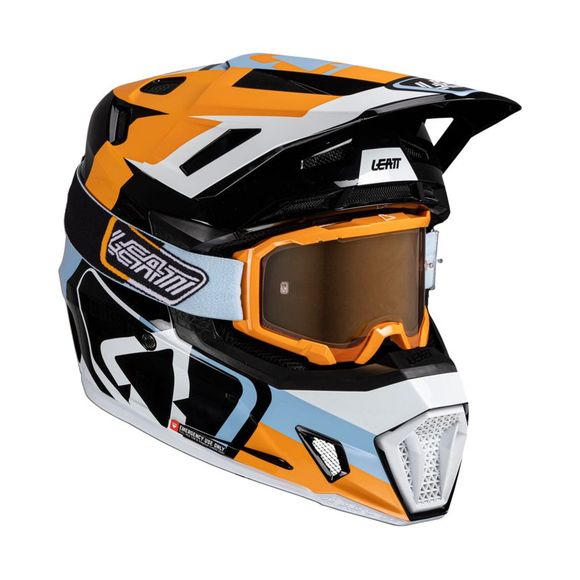 Cross Leatt 7.5 helmet with mask 4.5 2025 - OrangeRef : LB0856