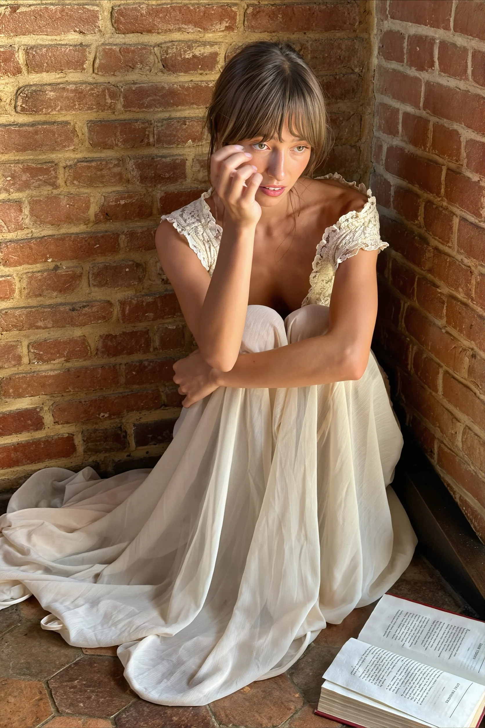 Sheer Lace V Neck Elegant Maxi Dress