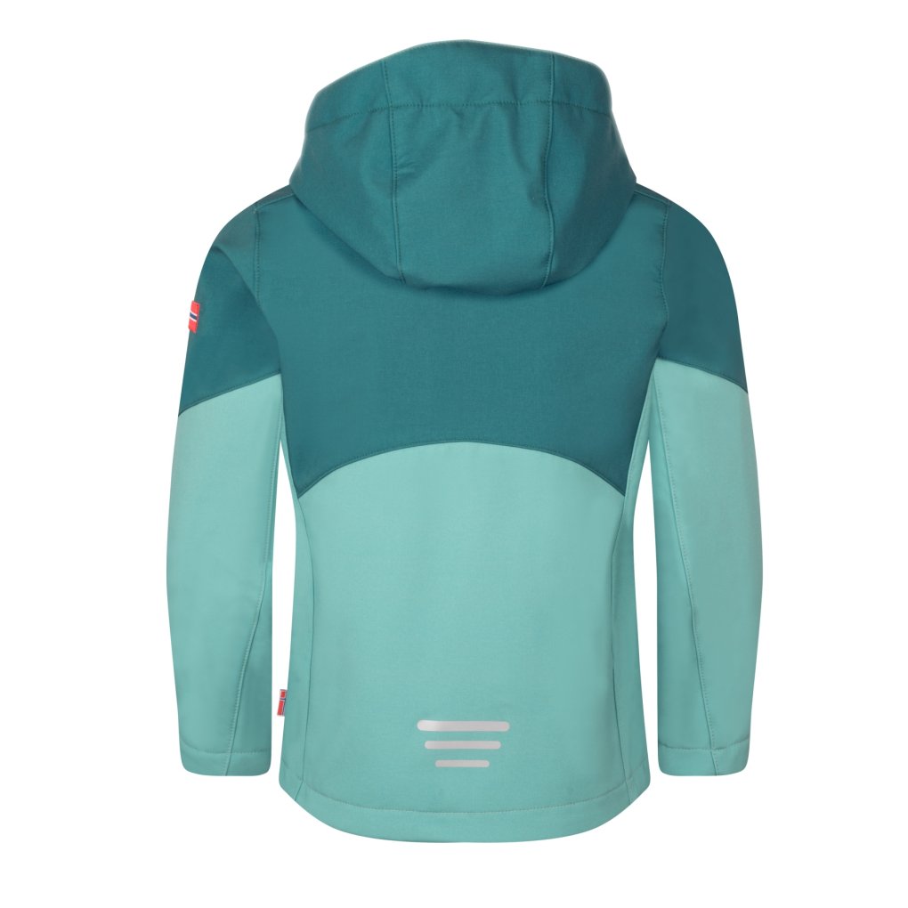 Trollkids Balestrand Jacket Girls - Midnight Petrol/Dusty Teal/Light Violet