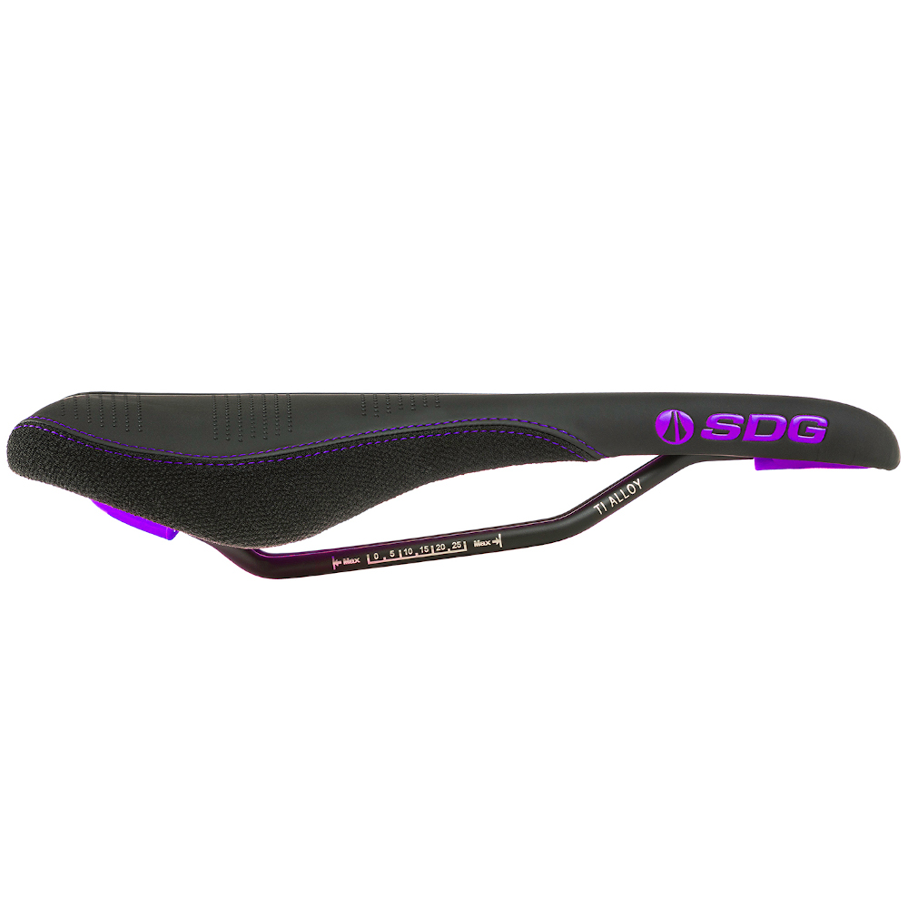 SDG Radar MTN CroMo Saddle - black/purple
