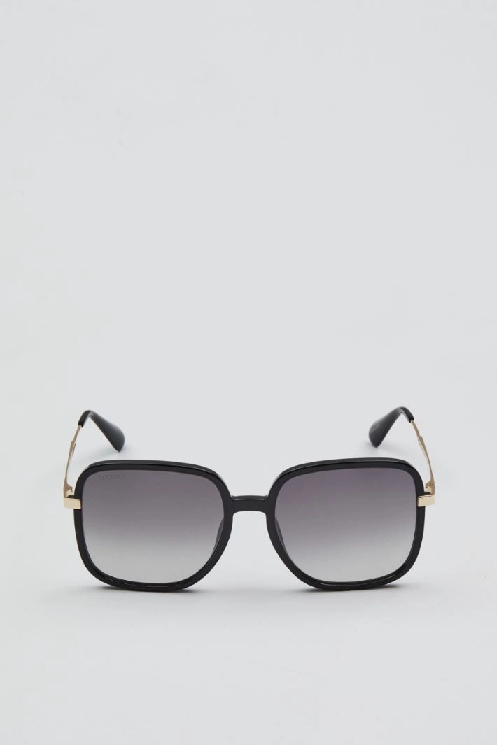 Oversized sunglasses - BLACK GOLD