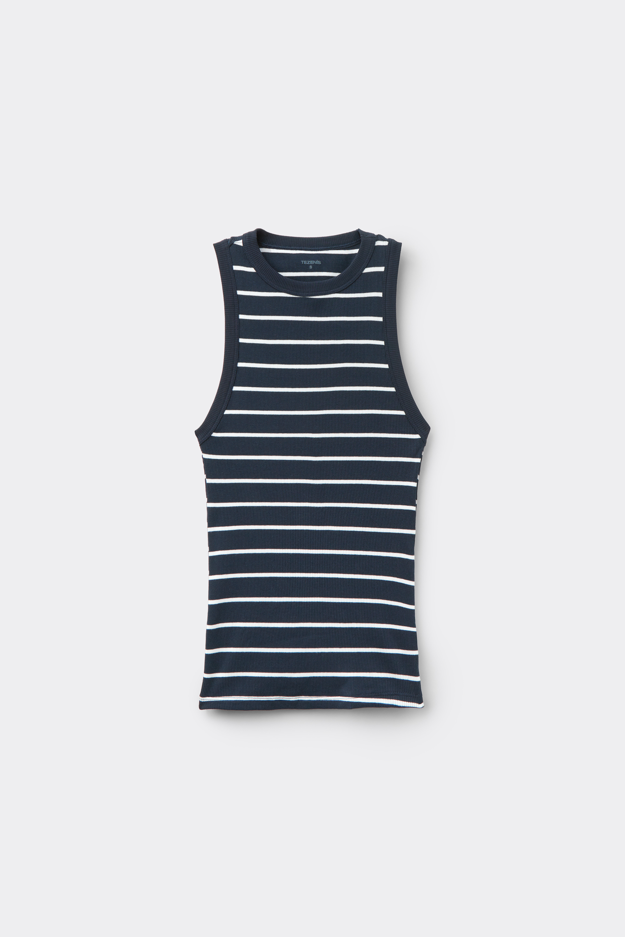 Ribbed Cotton Racer Back Camisole